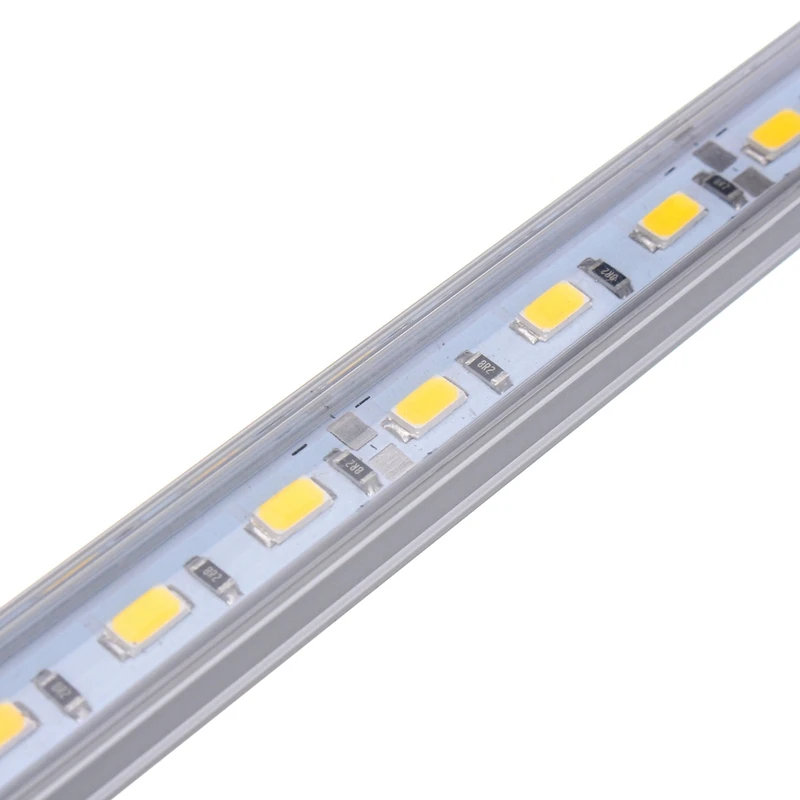 35 см 7 Вт 24 SMD 5630 Светодиодный светильник с питанием от USB DC 5 в жесткая полоса светильник с жесткой полосой лампа с прозрачной крышкой