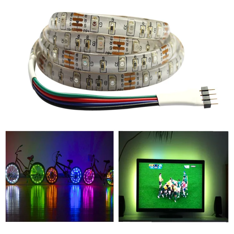 Водонепроницаемая светодиодная лента RGB SMD 5050 5 в постоянного тока 1 м | Лампы и
