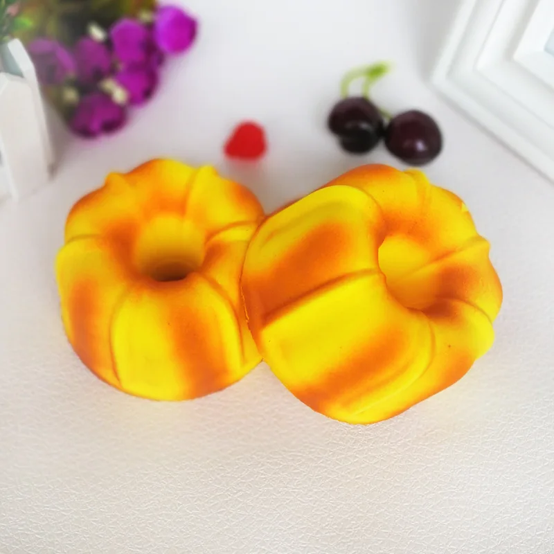 Simulation Fake Bread Hexagonal Big Circle Donut Burger Cake Artificial Food | Дом и сад