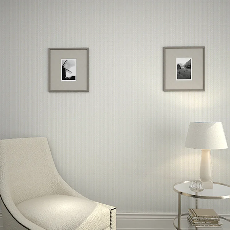 9 5 Современная деревенская рельефная текстурная настенная бумага обычная ткань