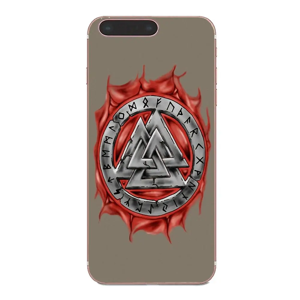 Чехлы с логотипом Viking Warrior Valknut Odin для LG Nexus 5 5X G2 G3 mini spirit G4 G5 G6 K4 K7 K8 K10 2017 V10 V20 V30 Stylus |