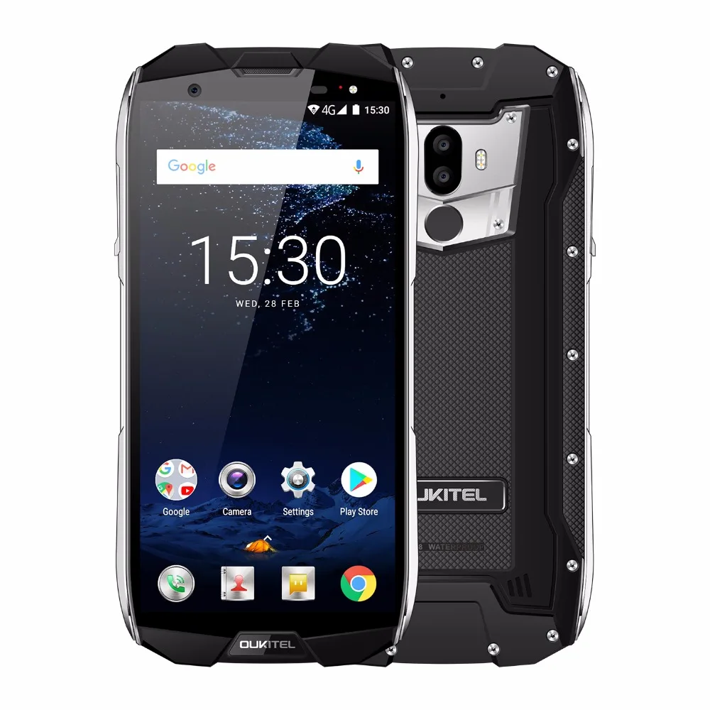 Oukitel WP5000 смартфон с 5 7 дюймовым дисплеем восьмиядерным процессором Helio P25 ОЗУ 6 ГБ