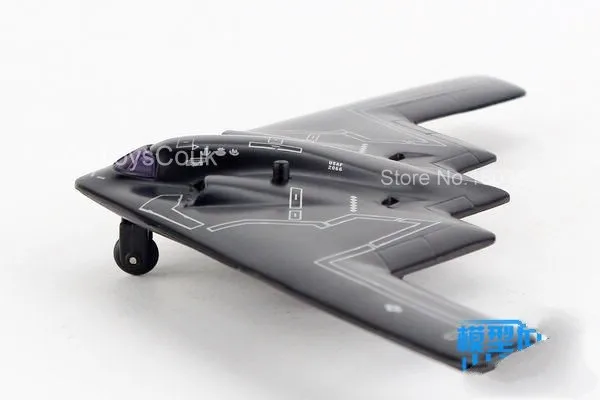 Бесплатная доставка детский Northrop Grumman B 2 Spirit литой металлический самолет игрушка