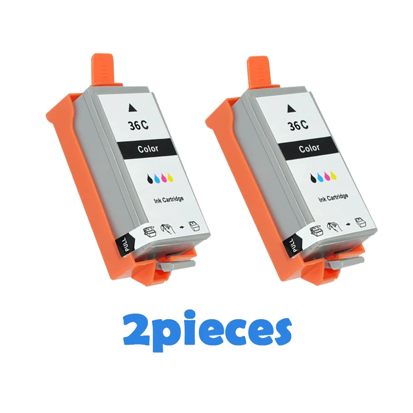 Цветные совместимые чернильные картриджи для Canon PGI35 CLI36 CLI 36 Pixma IP100B IP100 mini 260 320 2
