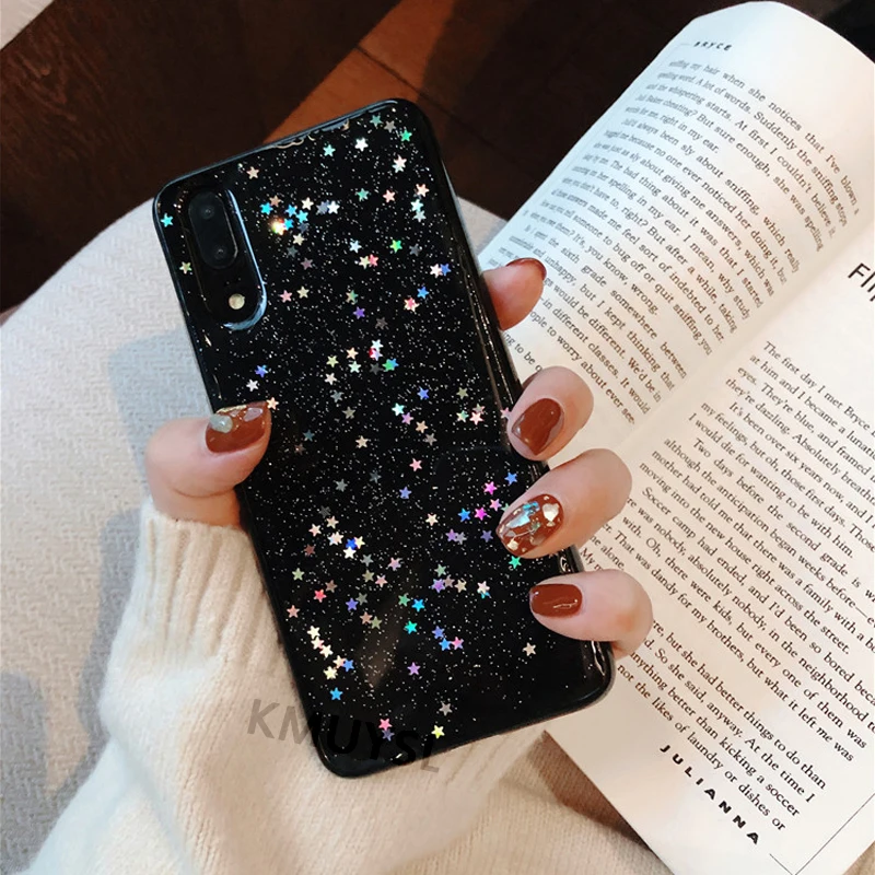 Роскошный Блестящий Мягкий чехол для Huawei Mate 20 10 Lite P20 Pro P8 P9 P10 Plus P Smart Nova 3 3i Honor 8X 7A 7C 9 10 Lite чехол