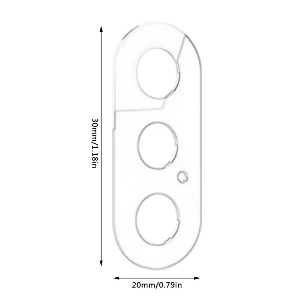 Для iPhone X металлическая задняя камера объектив Защитная крышка чехол наклейка на