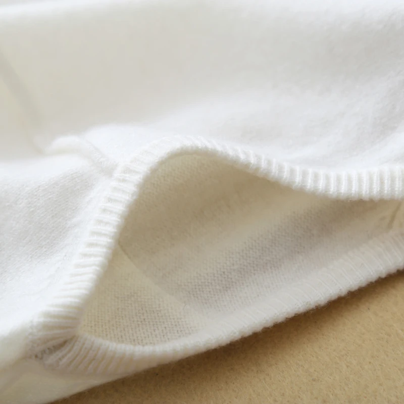 

JECH Women Spring Cashmere Wool Sweaters Sleeveless Pullovers New Casual Turtleneck Solid Casual Warm Jumpers Knitted Vests