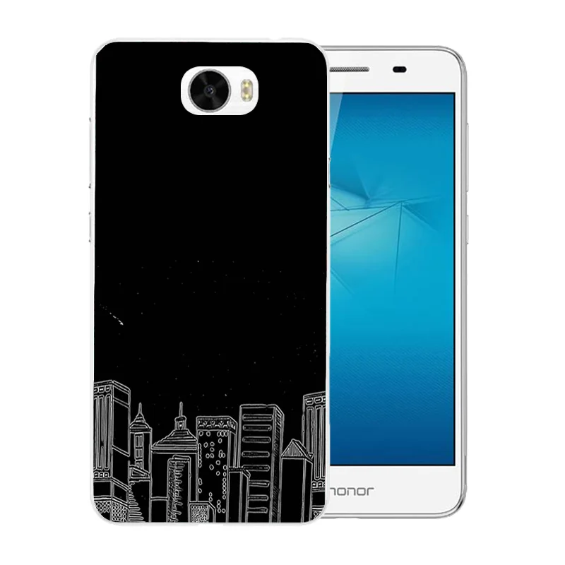 TPU Soft Phone Cases for Huawei Y5 II Y5ii Y52 Cover Volcanic Pattern 5.0&quot Case Silicon Honor 5A LYO-L21 CUN-U29 |