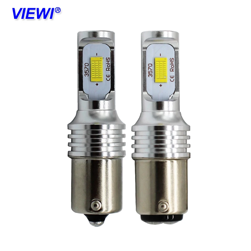 Viewi 2X P21W 1156 1157 BA15S BAY15D супер яркий 72 Вт Авто Грузовик автомобиля 12 В 24 Back Up Light Reverse