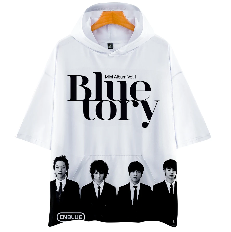 Модные корейские толстовки Kpop CNBlue с 3D принтом рубашки в стиле Харадзюку