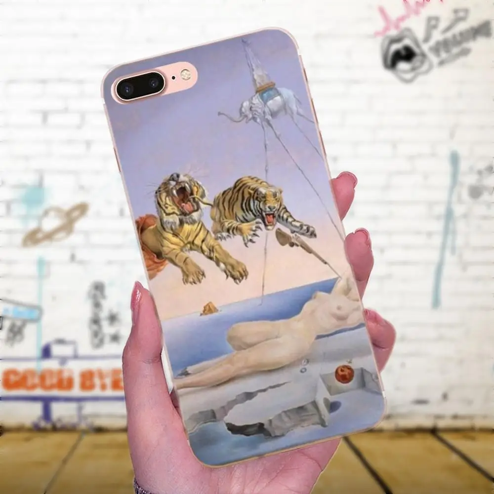 Salvador Dali Art Diy Beautiful For Galaxy A3 A5 A7 On5 On7 2015 2016 2017 Grand Alpha G850 Core2 Prime S2 I9082 Soft Cover Case | Мобильные