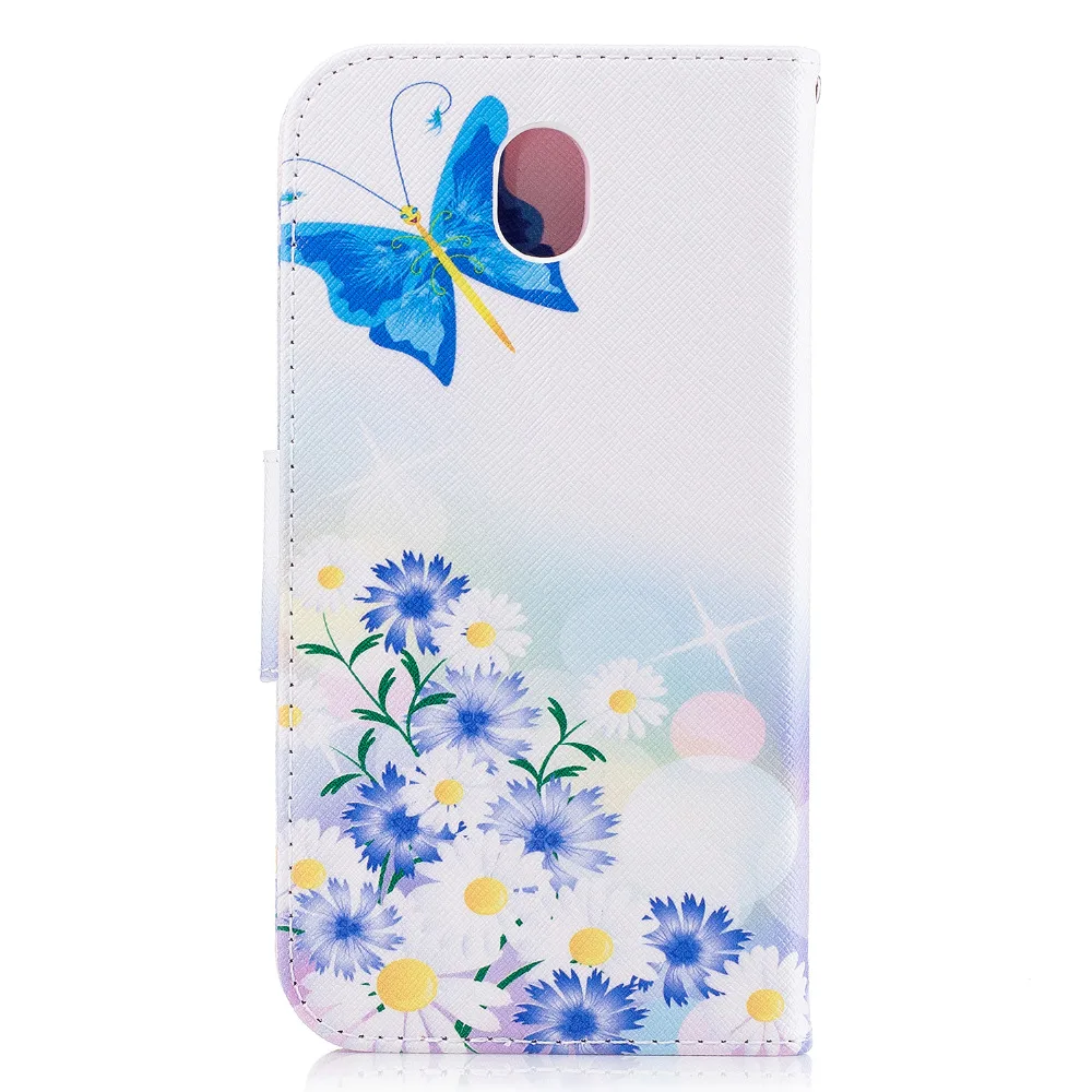 Для Samsung Galaxy J5 2017 compac флип чехол роспись Бумажник кожаный для sm j530g телефона Coque принципиально|cover for galaxy|cover galaxy