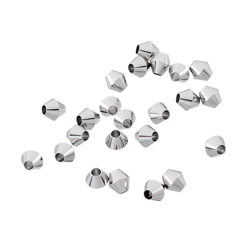 10 шт. бусины разделители из нержавеющей стали 6 Х5 8 мм|bead string|bead stonebead center |
