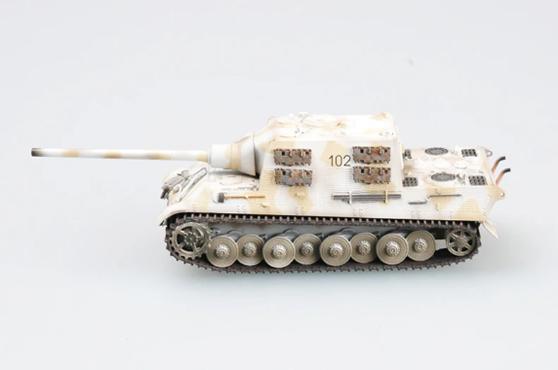 Магическая мощность масштаб 1:72 модель танка Geman Jagd Tiger 102 готовый цветной танк