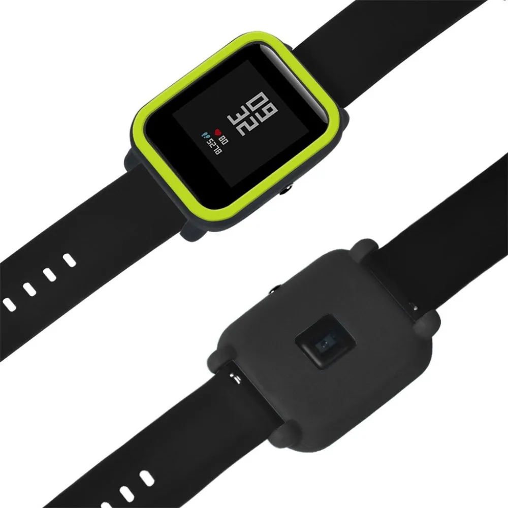 Новый мягкий силиконовый чехол для Huami Amazfit Bip Youth Watch witht TPU защита экрана Смарт