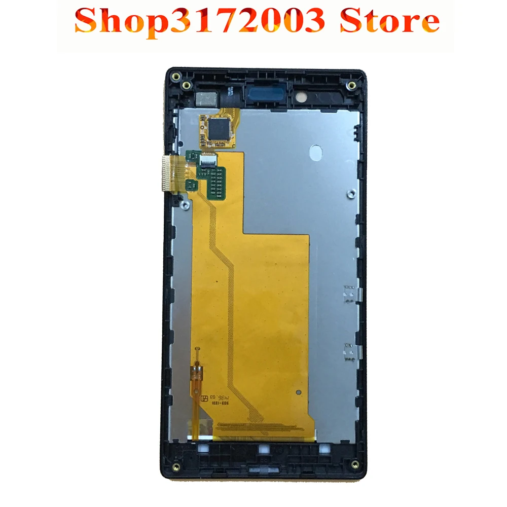 Для sony Xperia J ST26a ST26i ST26 сенсорный экран дигитайзер сенсорная панель стекло + ЖК