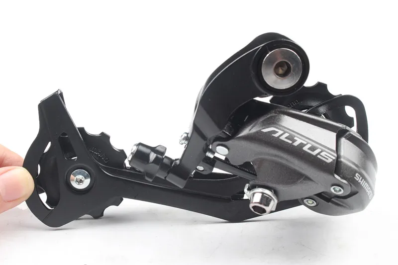 Shimano ALTUS M370 M2000 9 скоростей 9 s задний переключатель велосипеда задний переключатель передач MTB горный велосипед задний переключатель длинная клетка SGS
