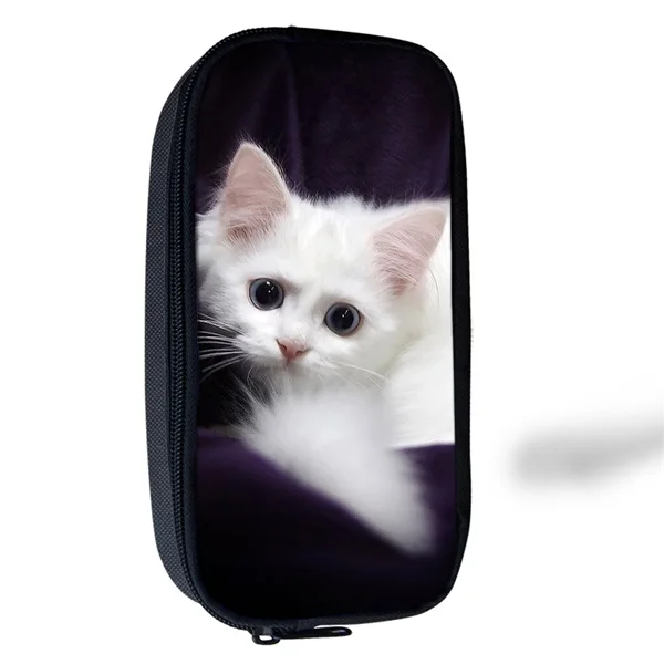 H12455K INSTANTARTS Забавные 3D Животные Галактика/Вселенная кошка/котенок 3 шт. школьные сумки для подростков мальчиков девочек начальной школы студентов рюкзаки сумка - Цвет: H12455K