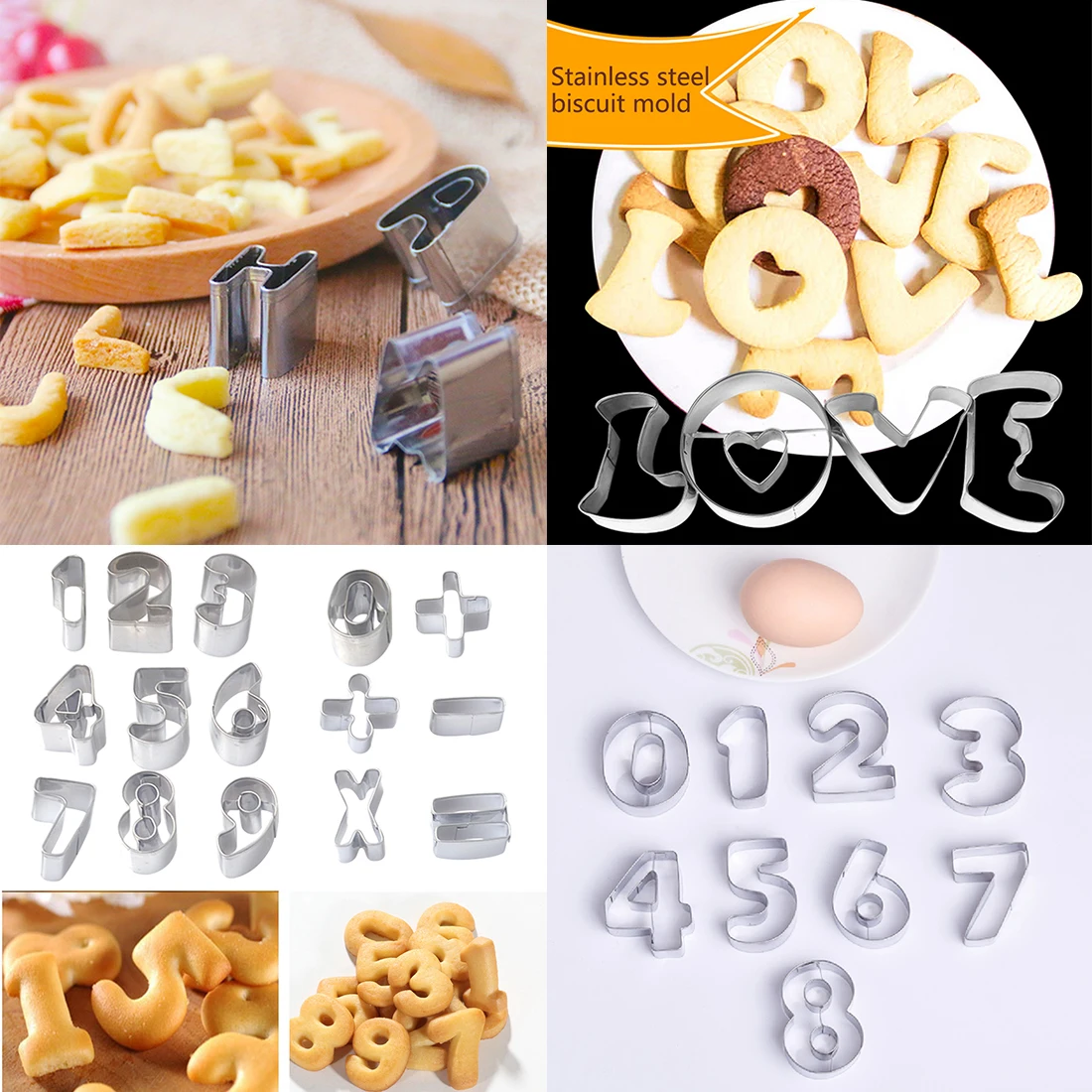 Модные трафареты для тортов 4/15/26 шт. фрезы печенья из нержавеющей стали