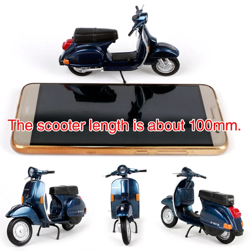 Модель игрушечного мотоцикла Maisto 1:18 PIAGGIO Vespa из сплава игрушка для детей подарок