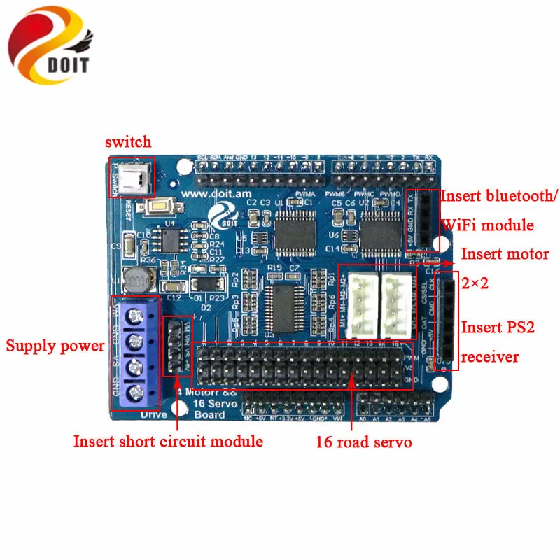 T300 ручка/Bluetooth/Wi-Fi RC Управление Робот Танк шасси автомобиля Комплект для Arduino с UNO R3, 4 дорожный плате водитель мотора, модуль Wi-Fi