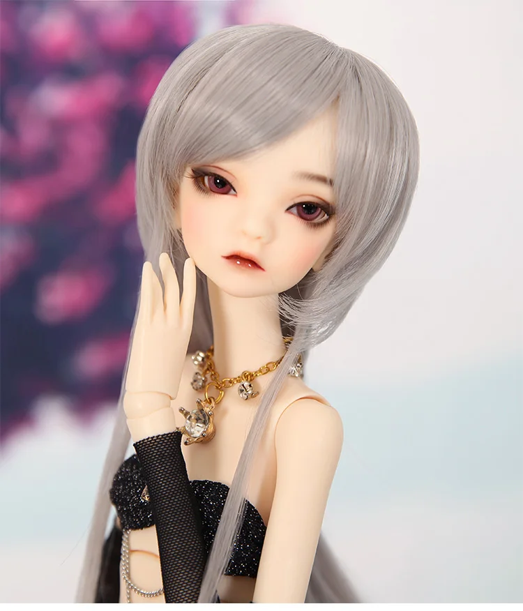 Парик для Teenie Gem Trond& Kivi Elves Lux& VoloBJD куклы bjd парик 7-8 дюймов 1/4 Белла девушка кукла с челкой модные волосы