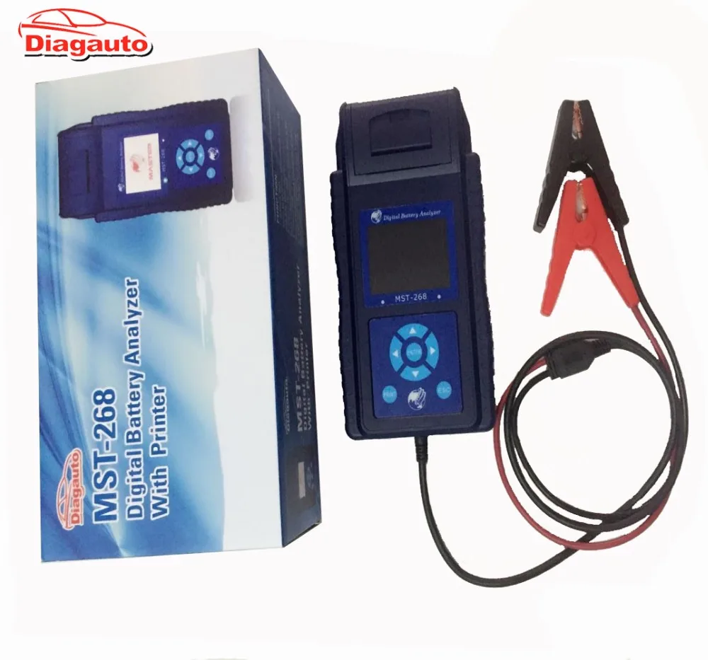 2019 New Arrival MST-268 Auto Digital Battery Analyzer with Printer | Diagnostic Tools