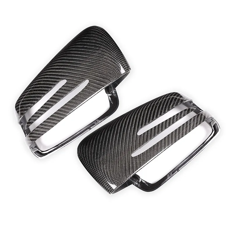 2x настоящий карбон для Mercedes Benz A W176 B W246 C W204 E W212 CLA W117 GLA X156 GLK X204 CLS Class W218 крышка