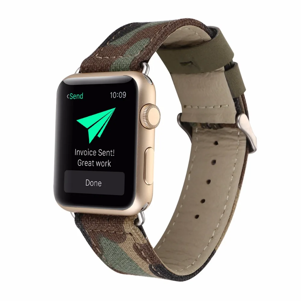 

For Apple Watch 4 Band Denim Style Watch Bracelet 38-42mm Wrist Watch Strap For Apple iWatch Series 1 2 3 Watchband horlogeband
