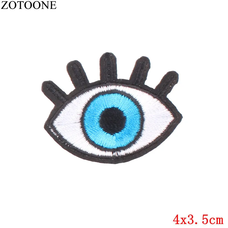 Патчи для одежды ZOTOONE с логотипом Железный на буквах блестками фетровая