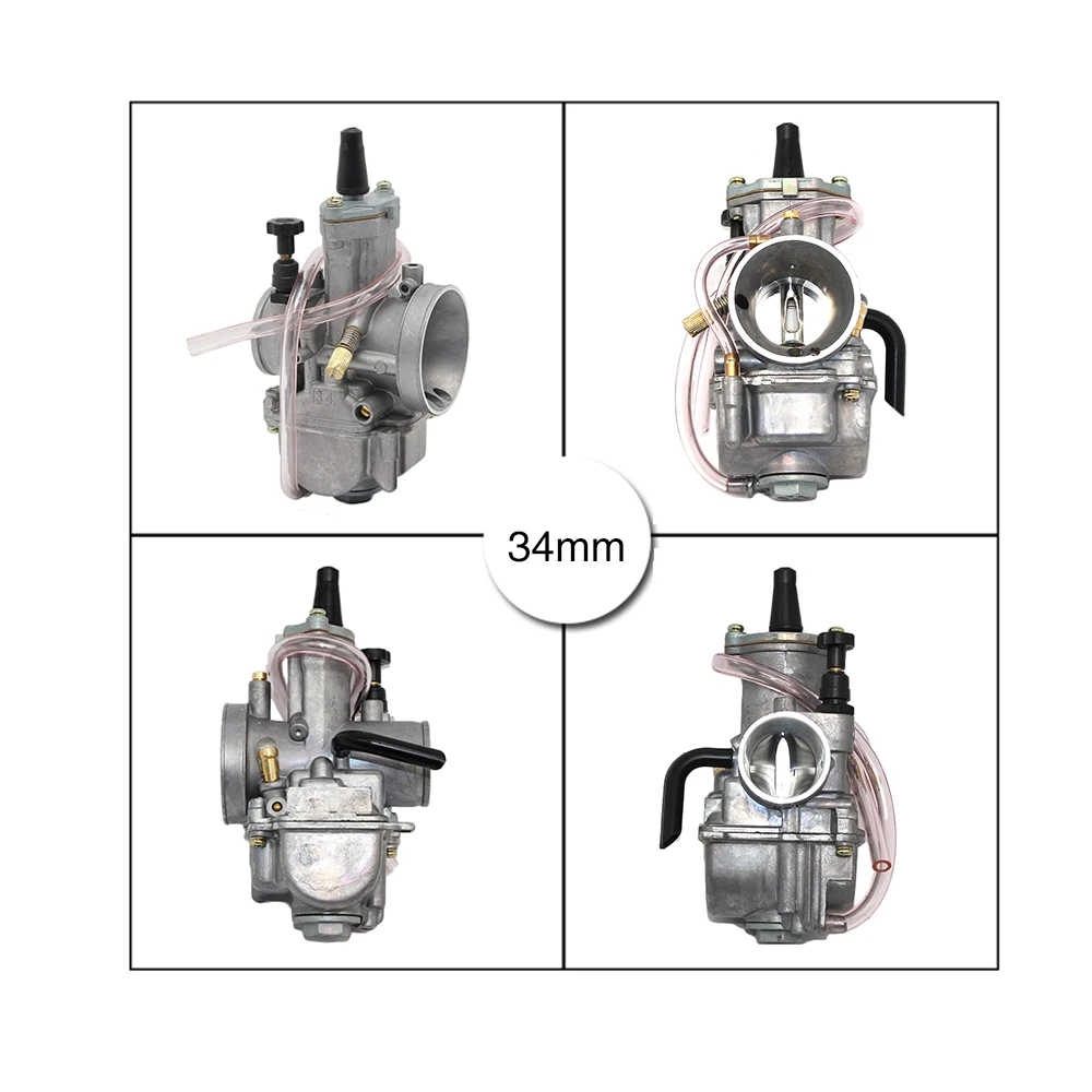 ZS MOTOS Super Performance PWK OKO 28 30 32 34mm Carburetor CARB Motorcycle RACING PARTS Scooters Dirt Bike ATV with Power Jet | Автомобили