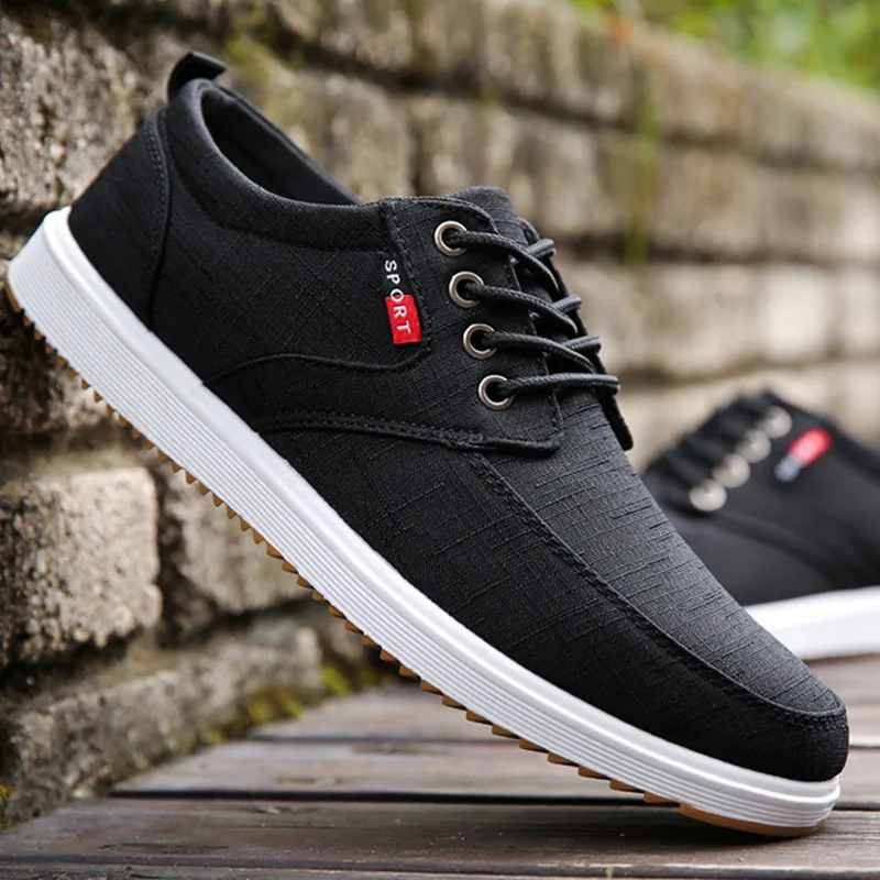 

Men Casual Shoes Canvas Shoes Men Breathable Casual Canvas Men Shoes Walking Men Shoes Chaussure Homme Factory sales ui90