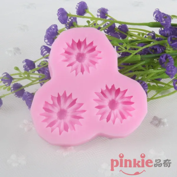 Подсолнечника смолы для цветов из мастики сахарный шоколадный конфет