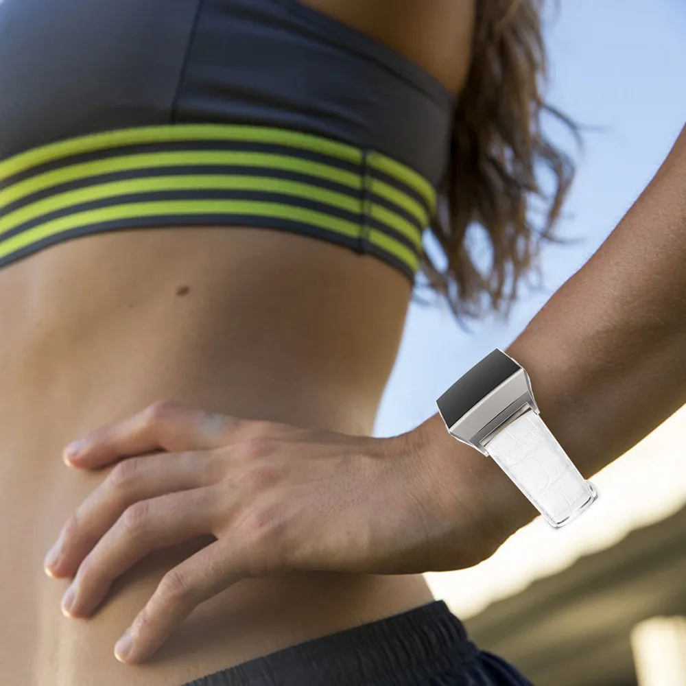 HIPERDEAL 1 шт. для Fitbit Ionic Band кожаный ремешок замена запястье браслет ремешок дропшиппинг Apr11