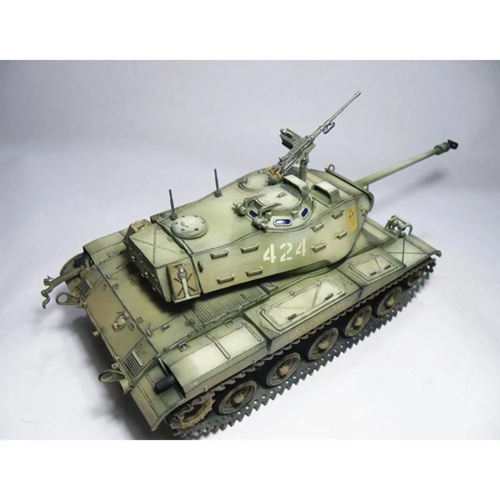 Tamiya 35055 1/35 Американский Танк M41 реальный хобби Военная сборка модель AFV
