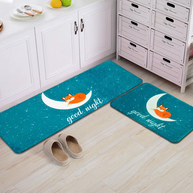 Новинка 2017 мишка серии хорошая ночь кухонный домашний вход/коврик для прихожей