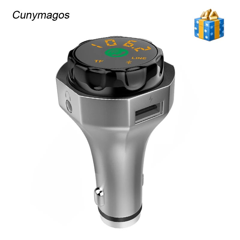 Автомобильный fm трансмиттер Беспроводной громкой связи Bluetooth Car Kit TF карты USB