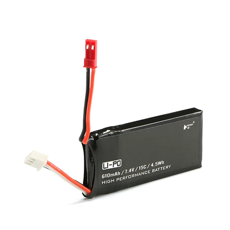 Hubsan X4 H502S H502E RC Quadcopter запасные части 7 4 V 610mAh 15C 4.5Wh перезаряжаемый Lipo аккумулятор