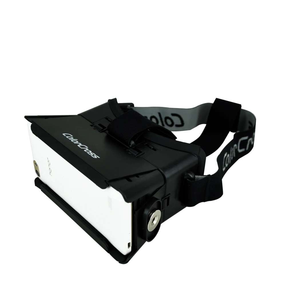 Colorcross II глава гора пластиковые VR виртуальной реальности 3D очки с магнитом Google