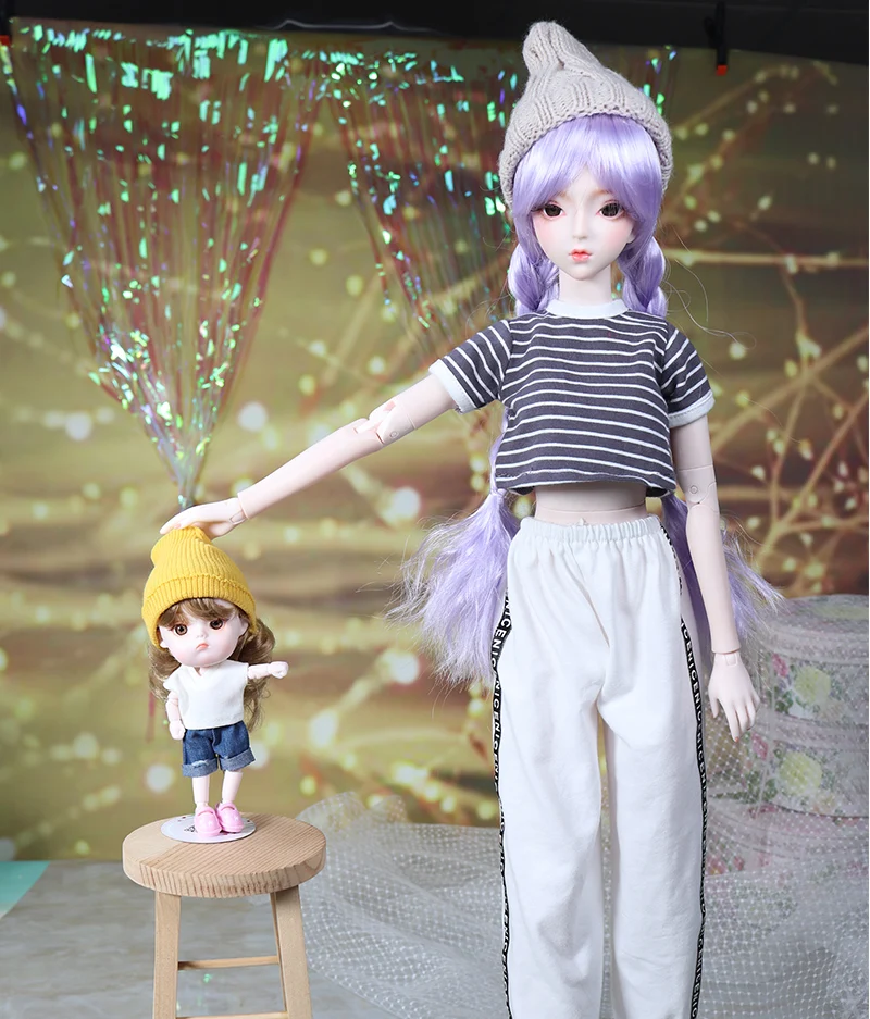 Наряды для 1/3 BJD кукла полосатая рубашка и слаксы, не подходит для Blyth куклы, просто одежда ледяная, SD, без куклы без обуви