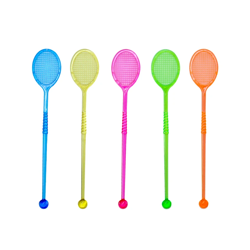 50 шт. Теннисная ракетка Коктейльная соломинка для помешивания размешиватели