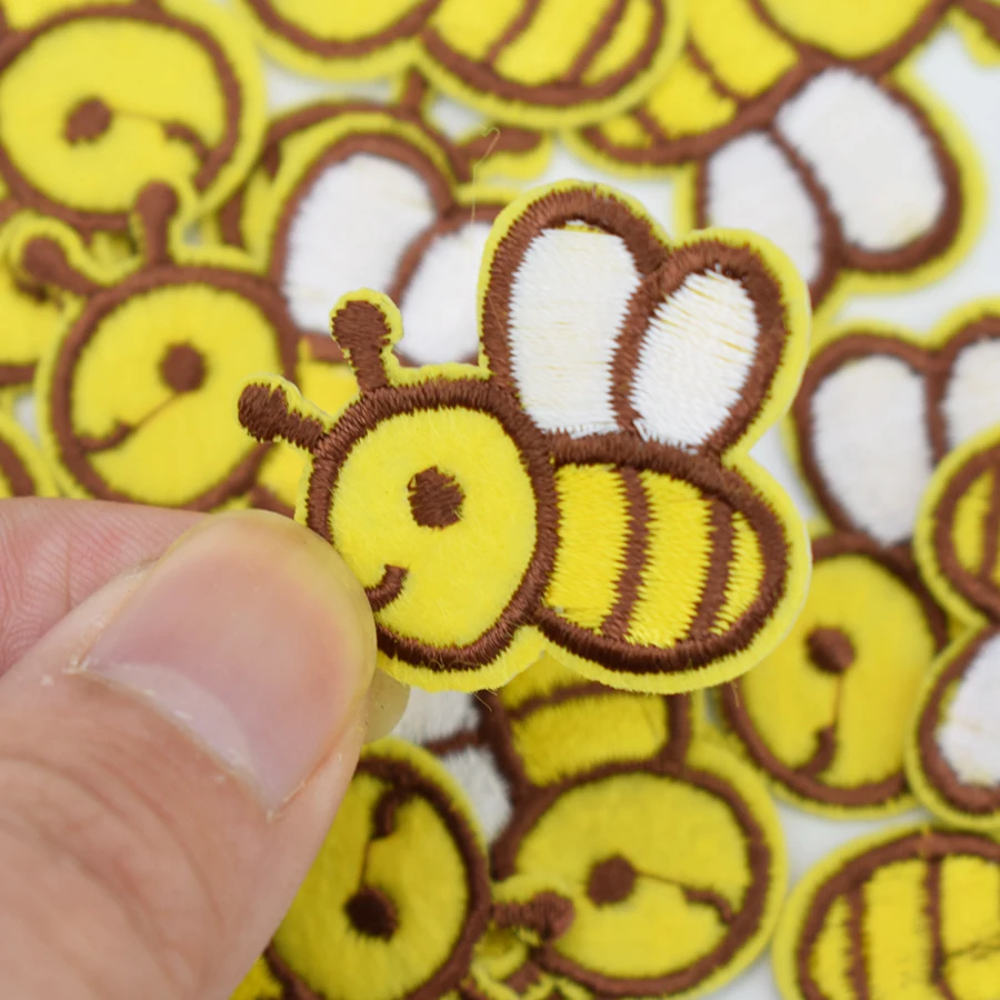 10 шт. вышитые нашивки в виде пчелы | Дом и сад