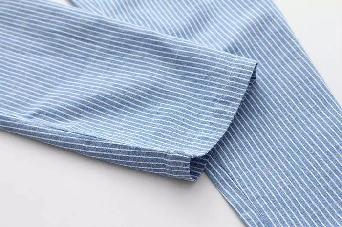 2017 весенне-летние полосатые брюки женские хлопковые льняные для отдыха удобные