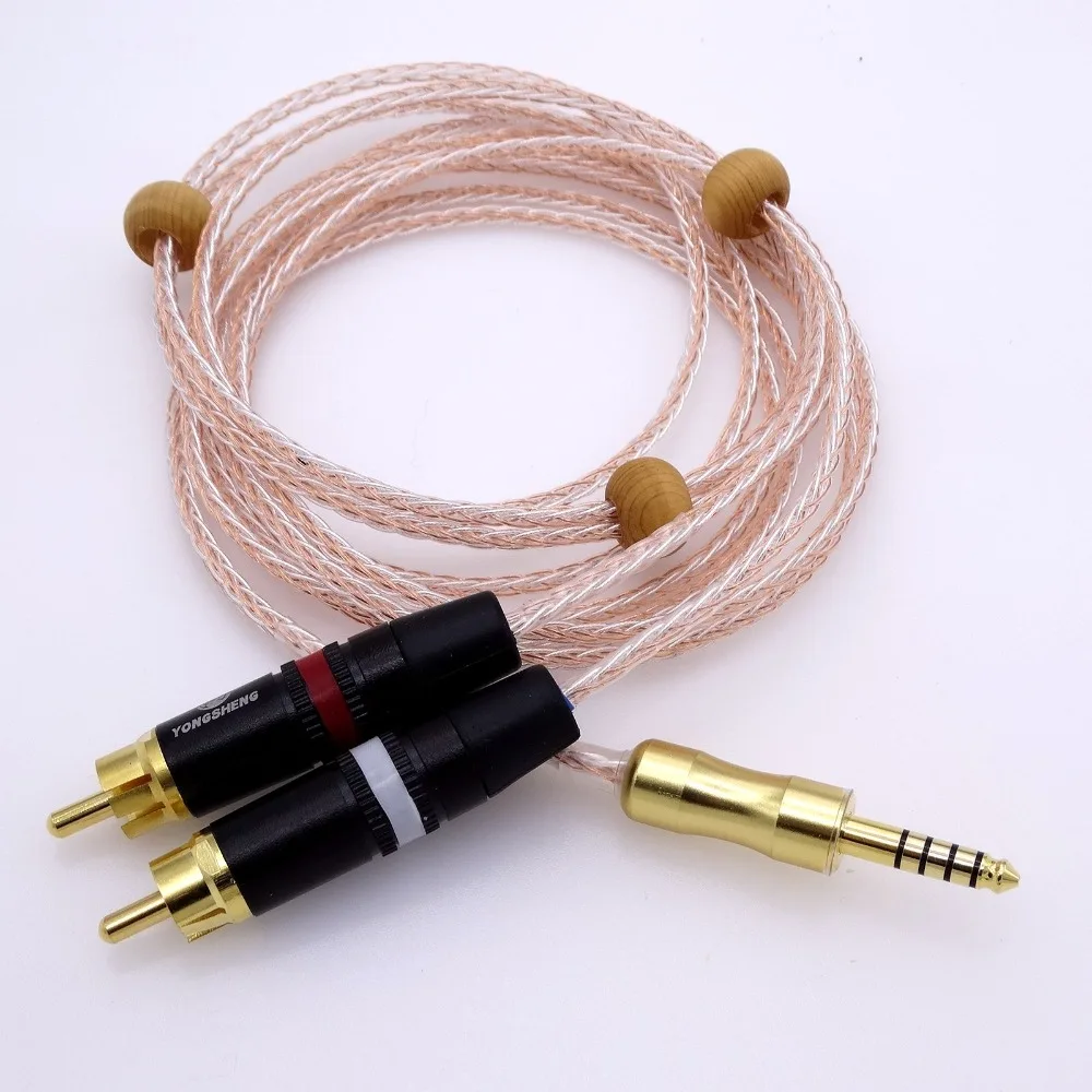 1 5 м 4 мм до 2 RCA аудио кабель адаптер для sony NW WM1Z 1A MDR Z1R TA ZH1ES обновления