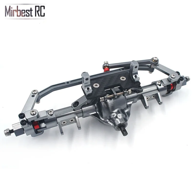 Rc автомобиль полный сплав Передняя и задняя ось с рукояткой CNC механической