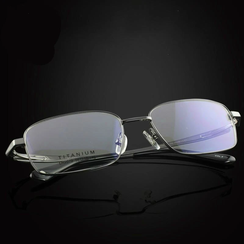 Viodream men 100% Pure titanium eyeglasses frames high quality Myopia reading Commercial eye glasses frame free shipping | Аксессуары