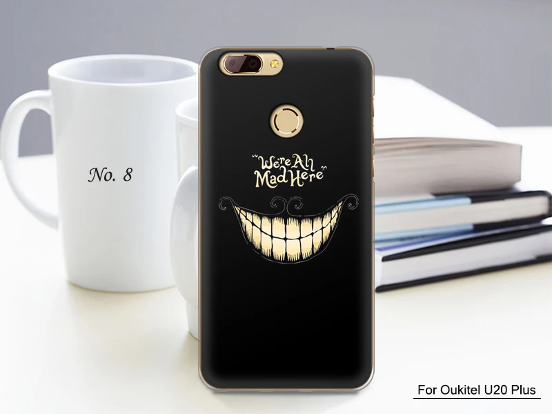 JURCHEN Капа чехол для Oukitel U20 плюс силиконовый чехол ТПУ задняя крышка для Oukitel U20 плюс Чехол для телефона чехол мультяшный милый мягкий 5,5"