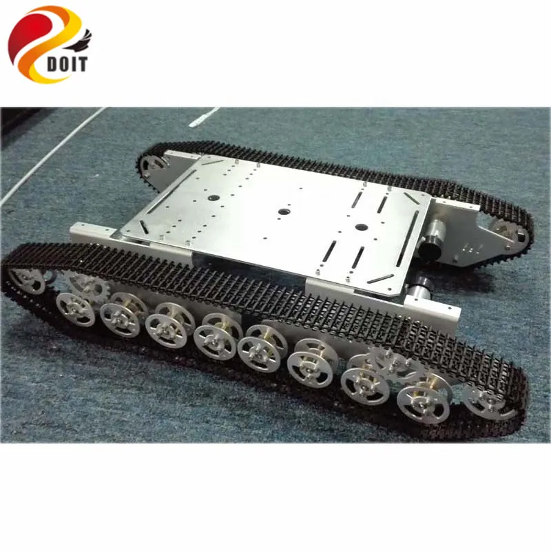 Ходовой механизм DOIT для радиоуправляемого танка полноприводный металлический