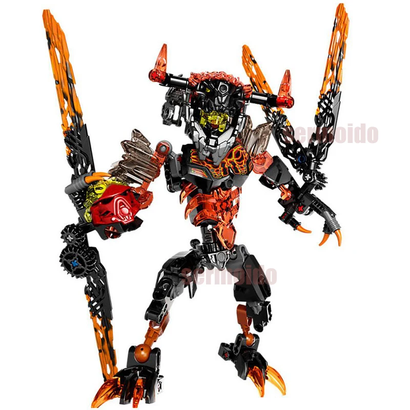 BIONICLE 118 шт. конструктор Lava Фигурки зверей 613-2 совместимый с Sermoido подарок | Игрушки