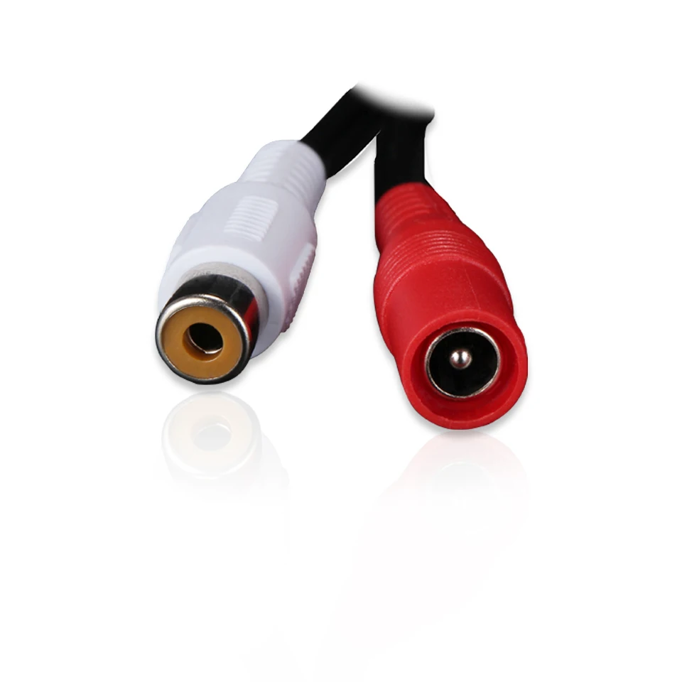 ZSVEDIO Surveillance cameras Accessories IP Camera MINI Audio MIC FOR Security DVR Cameras CCTV Microphone | Безопасность и защита